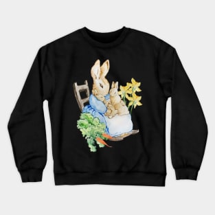 Mommy Rabbit illustration Crewneck Sweatshirt